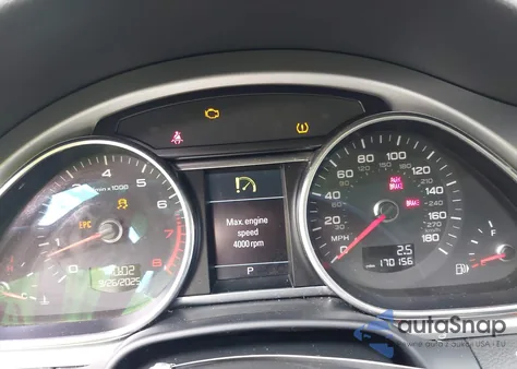 2013 Audi Q7 3.0T Premium из США, поврежденный, VIN WA1LGAFE6DD016391